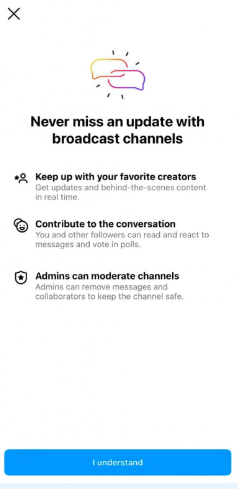 Broadcast Channel Instagram Instagram Broadcast Channels für Unternehmen