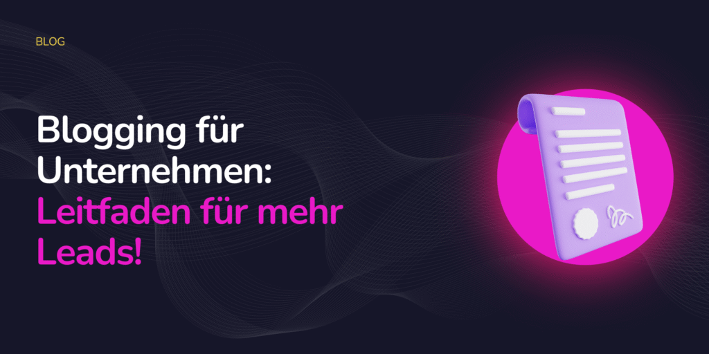 Blogging für Unternehmen