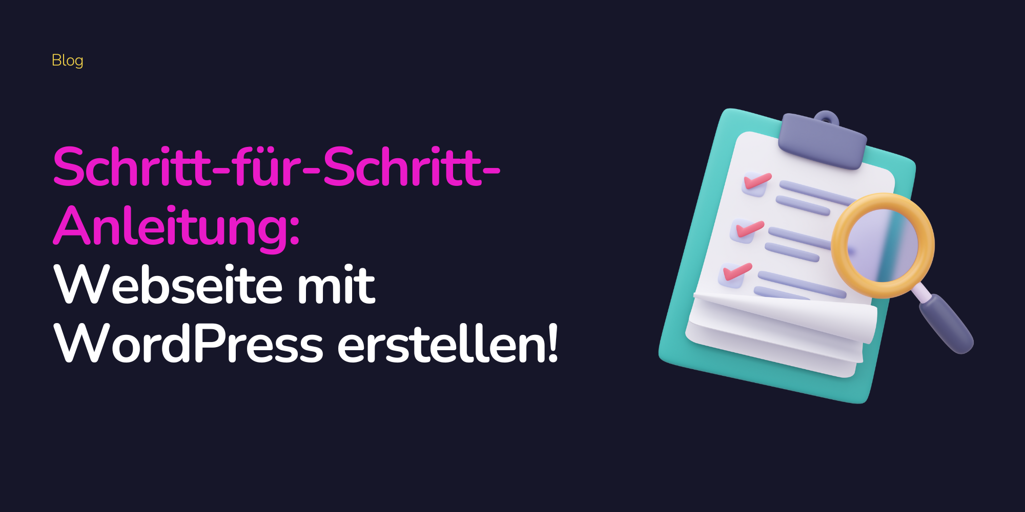 WordPress Webseite